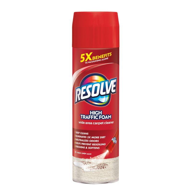 Resolve High Traffic Area Carpet Foam Cleaner - 22oz