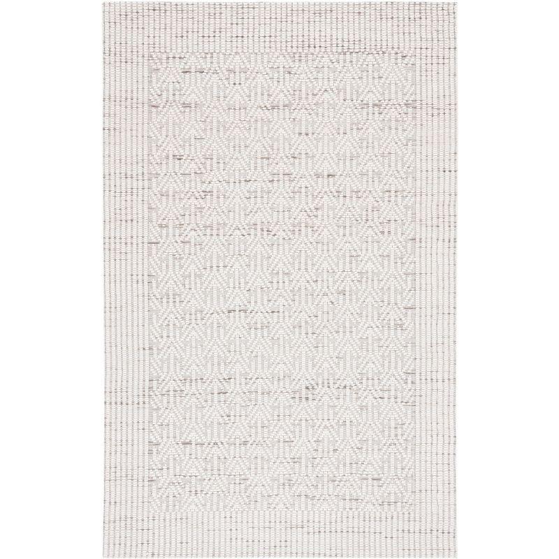 Marbella MRB431 Hand Woven Indoor Area Rug - Ivory/Beige - 5'x8' - Safavieh