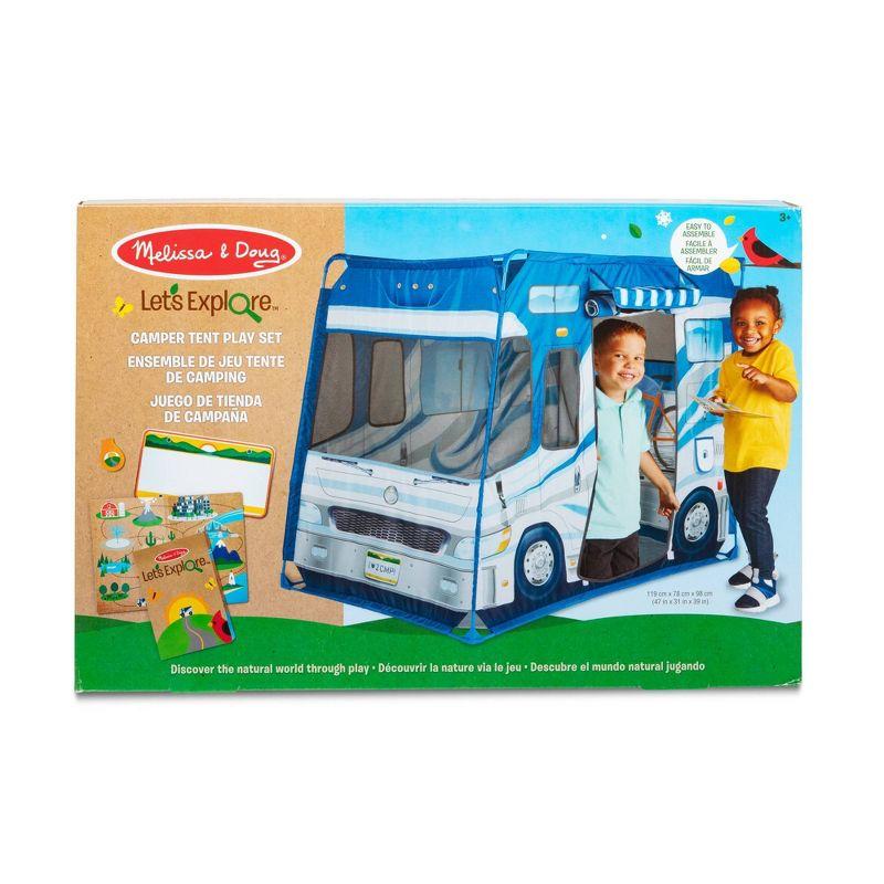 Melissa & Doug Let's Explore Camper Tent Play Set