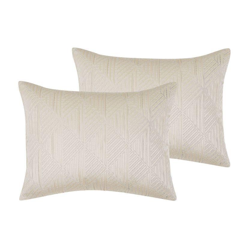 5th Avenue Lux 7pc Noelle Comforter Set Ivory