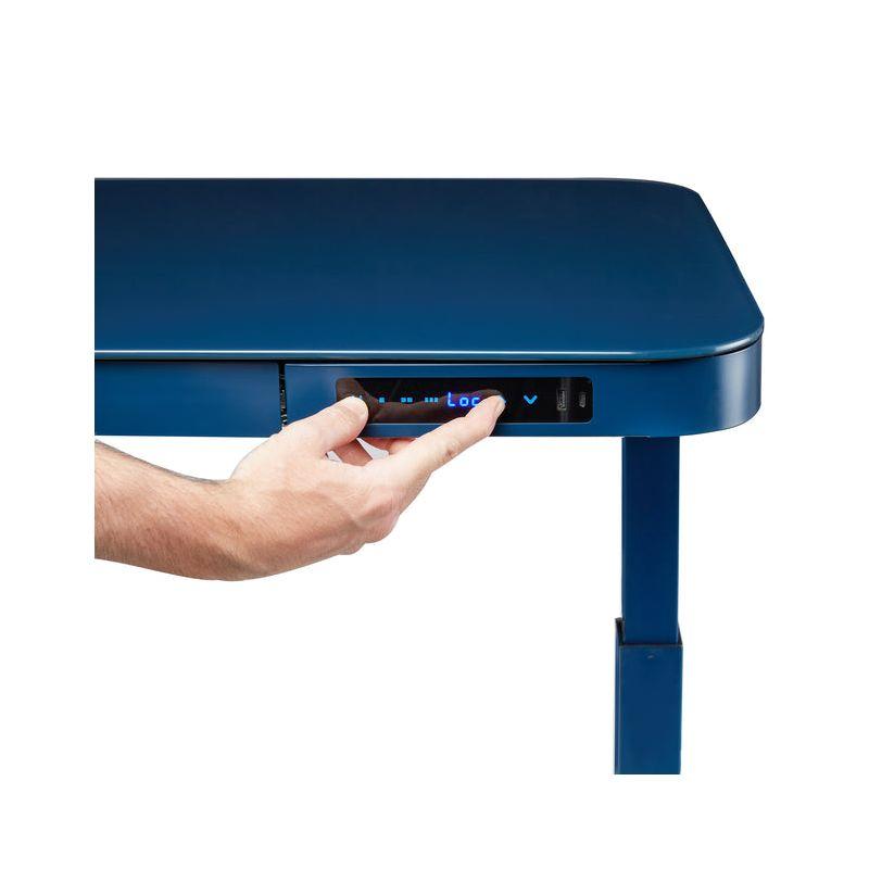 airLIFT 48" W Electric Adjustable Height Tempered Glass Desk