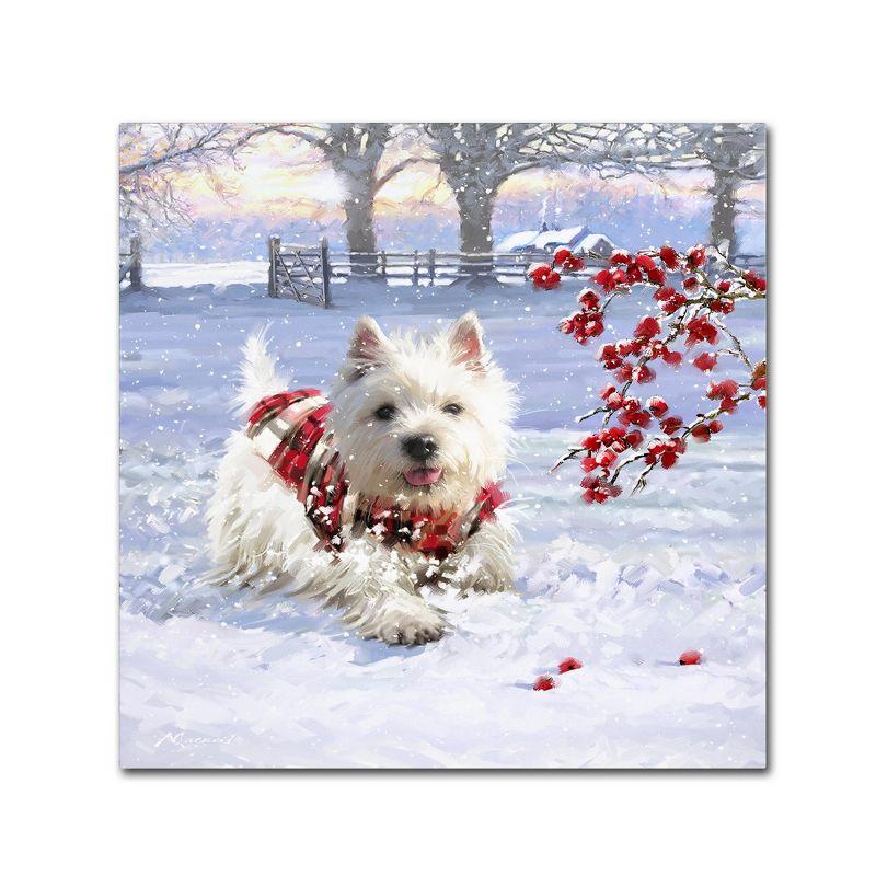 Trademark Fine Art -The Macneil Studio 'Westie Fun' Canvas Art - 18''x18''