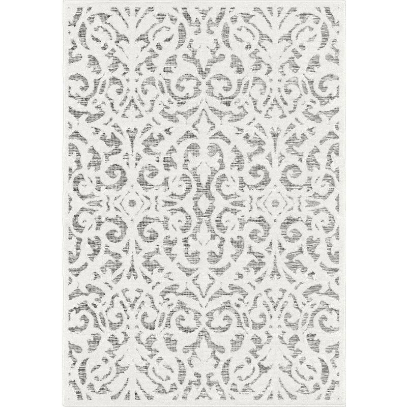 My Texas House Ladybird Natural Gray High Low Indoor Outdoor Rug