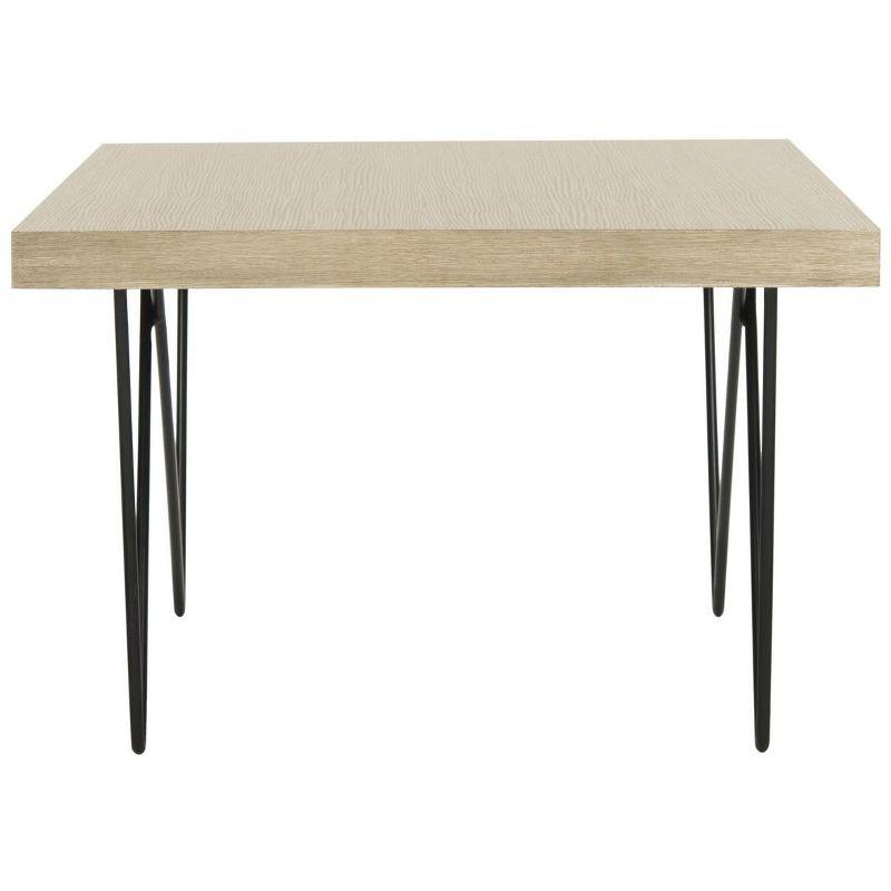 Amos Coffee Table - Light Brown - Safavieh