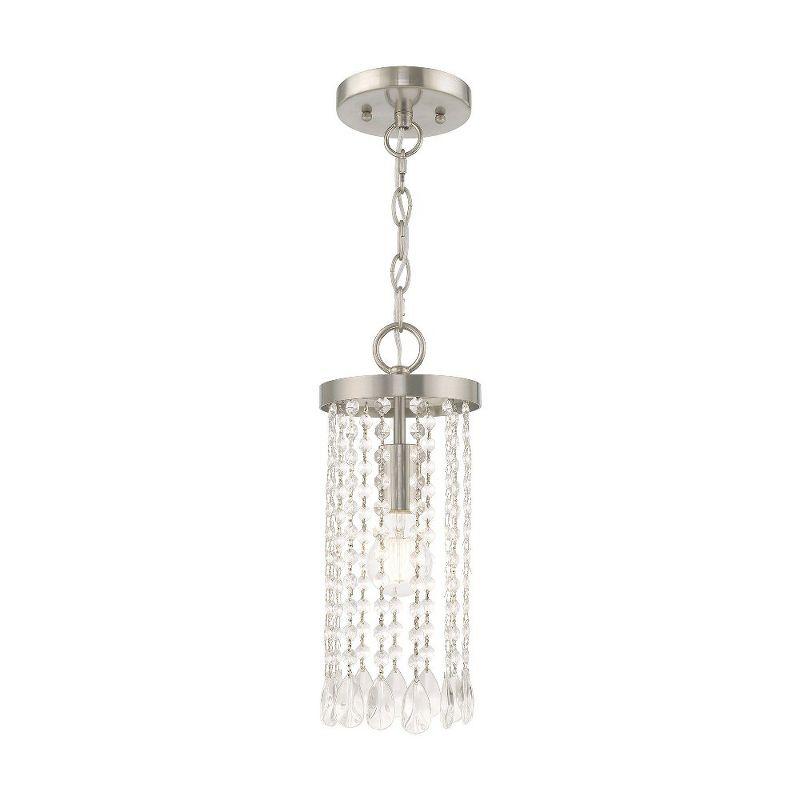 Livex Lighting Elizabeth 1 - Light Pendant in  Brushed Nickel