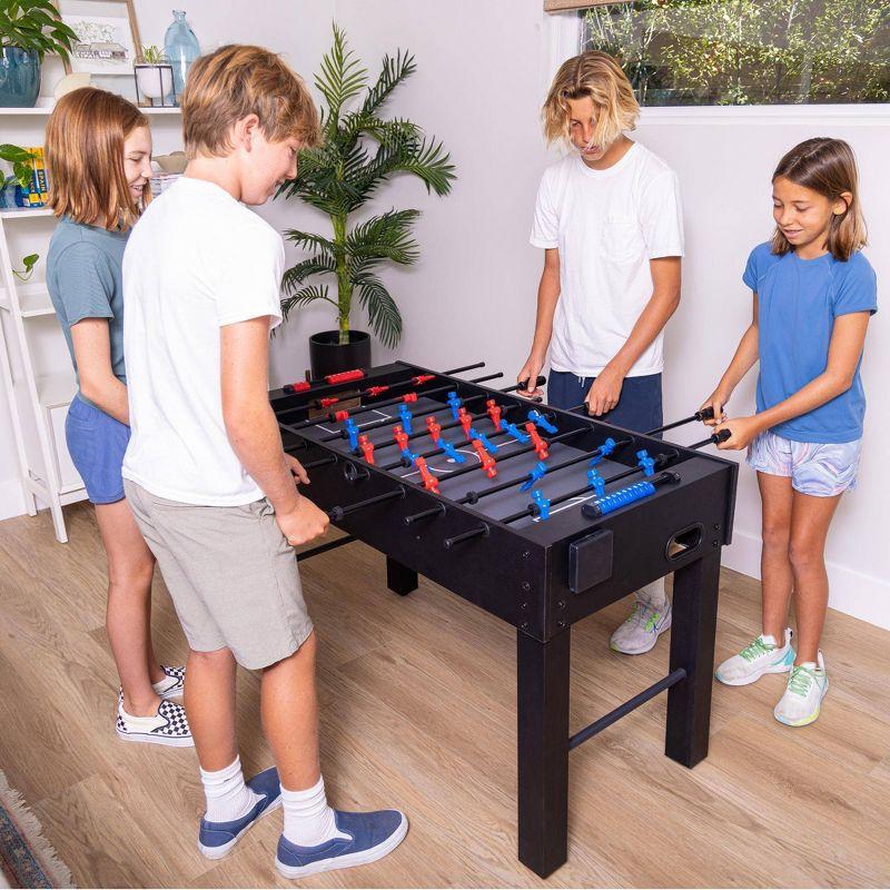 Gosports 48" Game Room Size Foosball Table - Includes 4 Balls And 2 Cup Holders