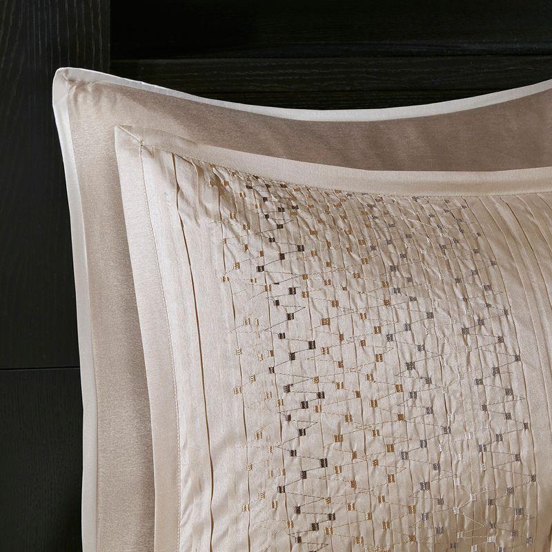 Camelia 8 Piece Embroidered Comforter Set