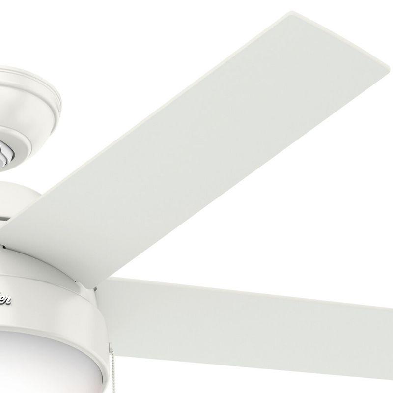 46" Anslee Standard Ceiling Fan with Pull Chain and Light Kit Included