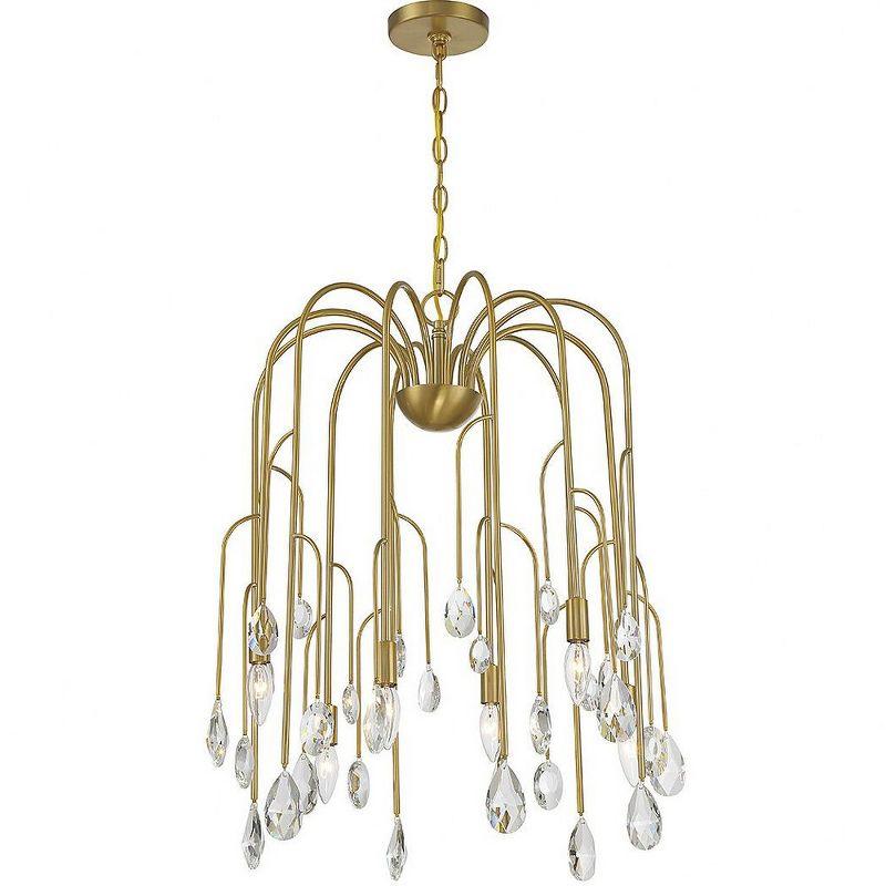 Anholt 6-Light Chandelier in Noble Brass