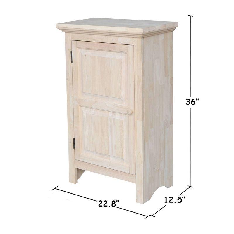 Kishun Solid Wood Accent Cabinet