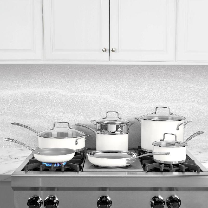 Cuisinart 11Pc Matte White Set