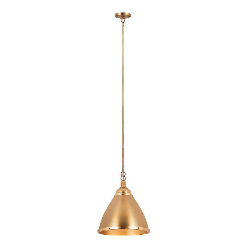 Elk Home Katelyn 1 - Light Pendant in  Satin Brass
