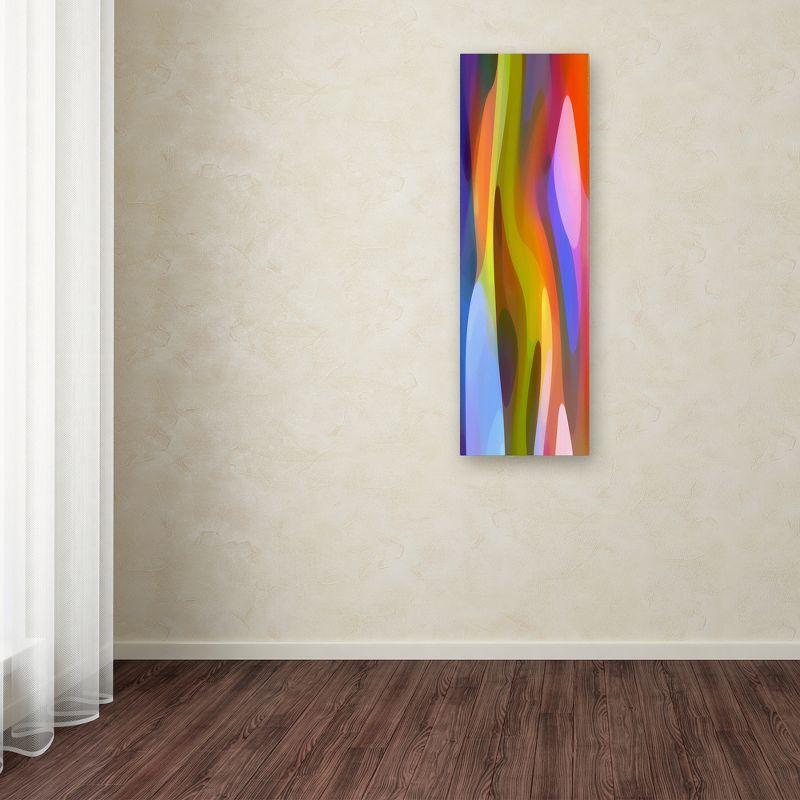 Trademark Fine Art -Amy Vangsgard 'Dappled Light Panoramic Vertical 1' Canvas Art