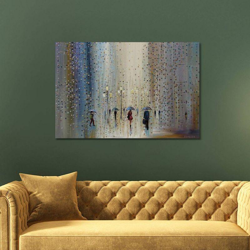 Under A Rainy Sky by Ekaterina Ermilkina Unframed Wall Canvas - iCanvas