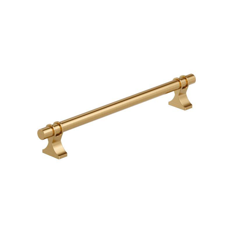 Amerock Davenport 7-9/16 inch (192mm) Center-to-Center Champagne Bronze Cabinet Pull