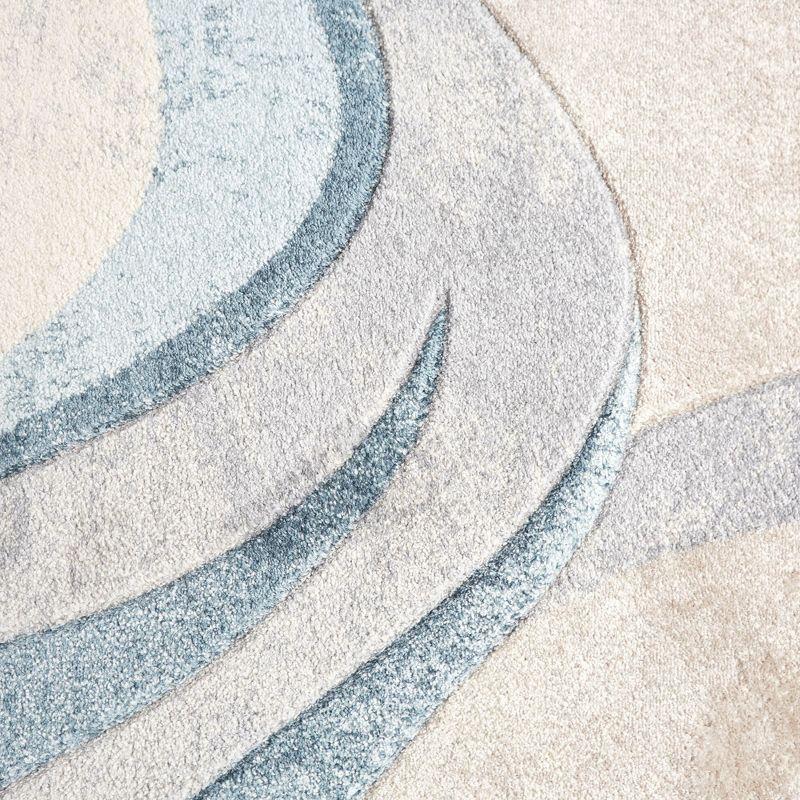 Home Dynamix Slade Contemporary Abstract Area Rug, Blue/Grey, 7'10"x10'6"