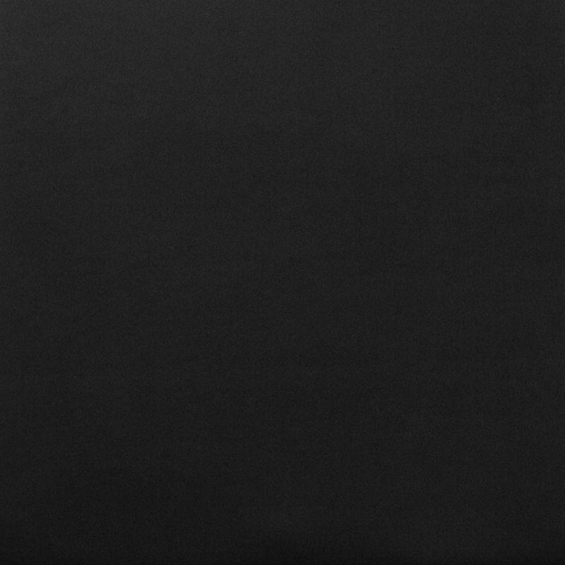 Emma and Oliver Trapezoidal Back Banquet Chair, Black Vinyl/Black Frame