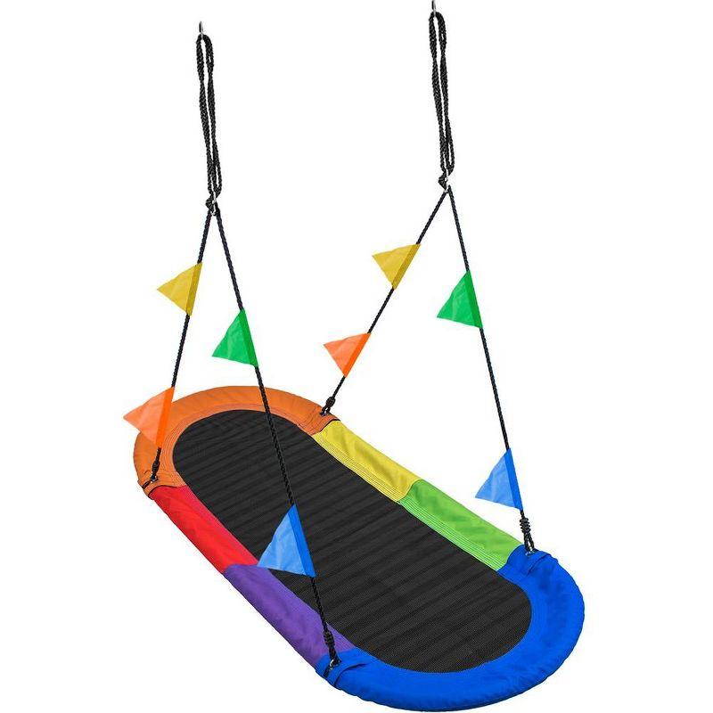 Sorbus Saucer Tree Swing Sorbus Saucer Surf Swing Portable Holds 330lbs