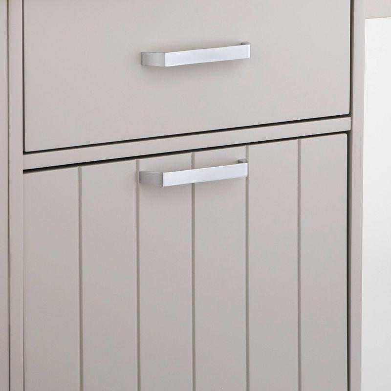 Lima Kitchen Cart Gray - Buylateral