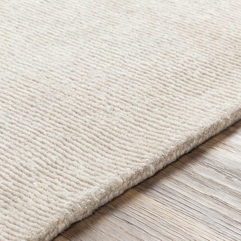 Hauteloom Rectangle Area Rug  Off-White