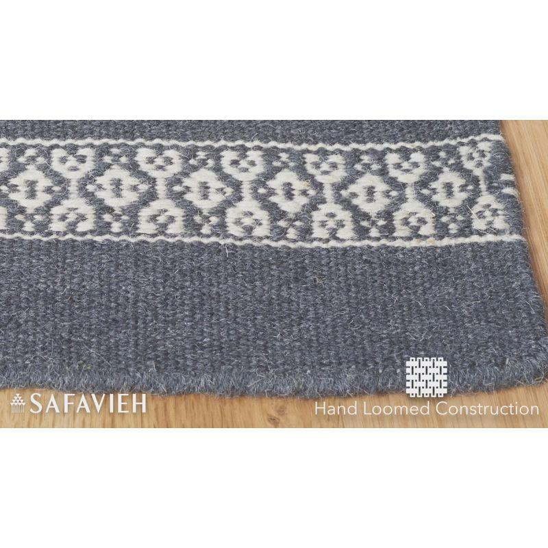 Dhurries DHU601 Hand Woven Area Rug - Light Brown - 8'x10' - Safavieh.