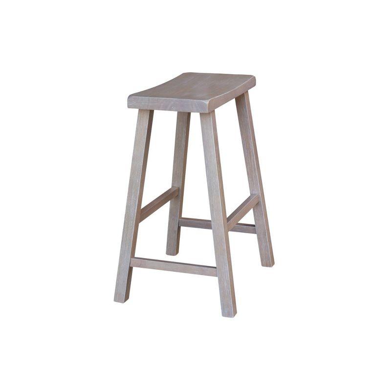 Davis Saddle Seat Counter Height Stool - International Concepts