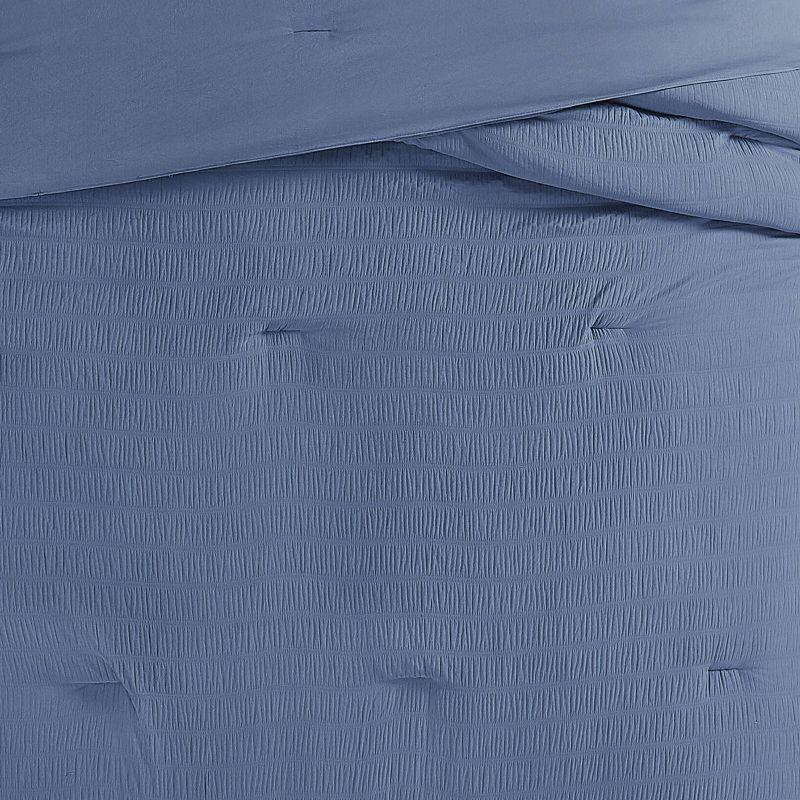 Truly Soft Crinkle Garment Wash Comforter Set