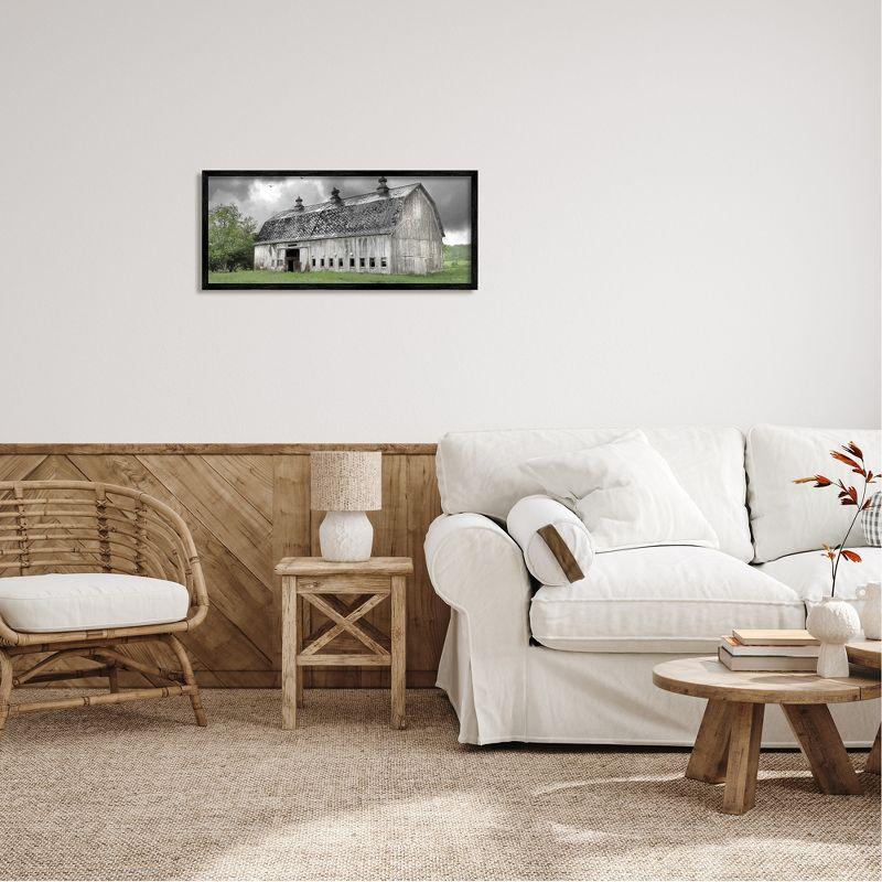 Stupell Industries " Farmland Barn Overhead Clouds " by Lori Deiter