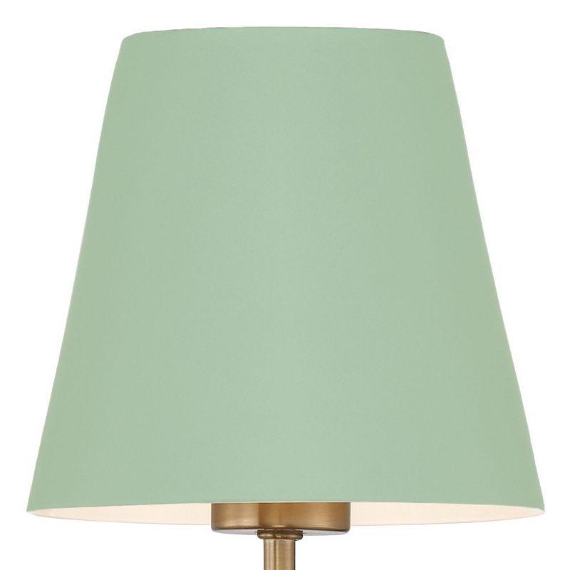 Crystorama Lighting Xavier 2 - Light Chandelier in  Vibrant Gold/Green