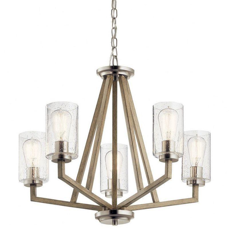 Kichler Lighting Deryn 5 - Light Chandelier in  Distressed Antique Gray