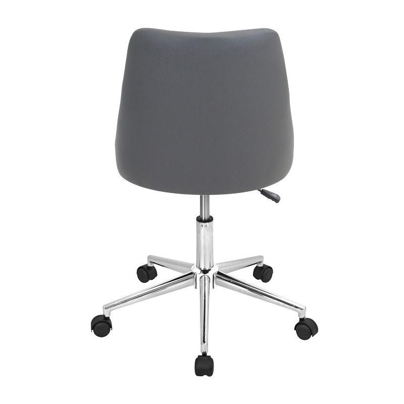 Marche Contemporary Office Chair Gray - LumiSource