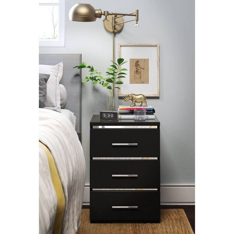 Sloan Belmont 3-Drawer Nightstand