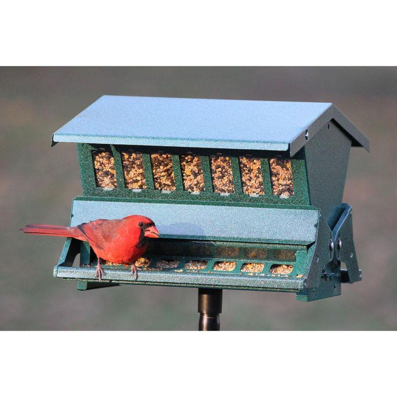 Woodlink Green Absolute II Squirrel Proof Bird Feeder - 12 lbs