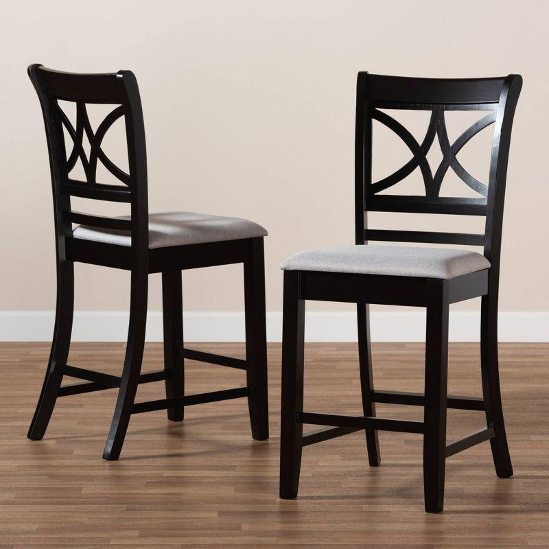 Set of 2 Chandler Pub Chair - Baxton Studio