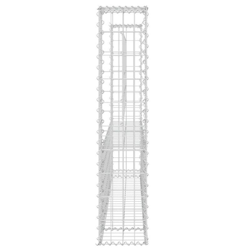VidaXL Silver Metal Fence Panel