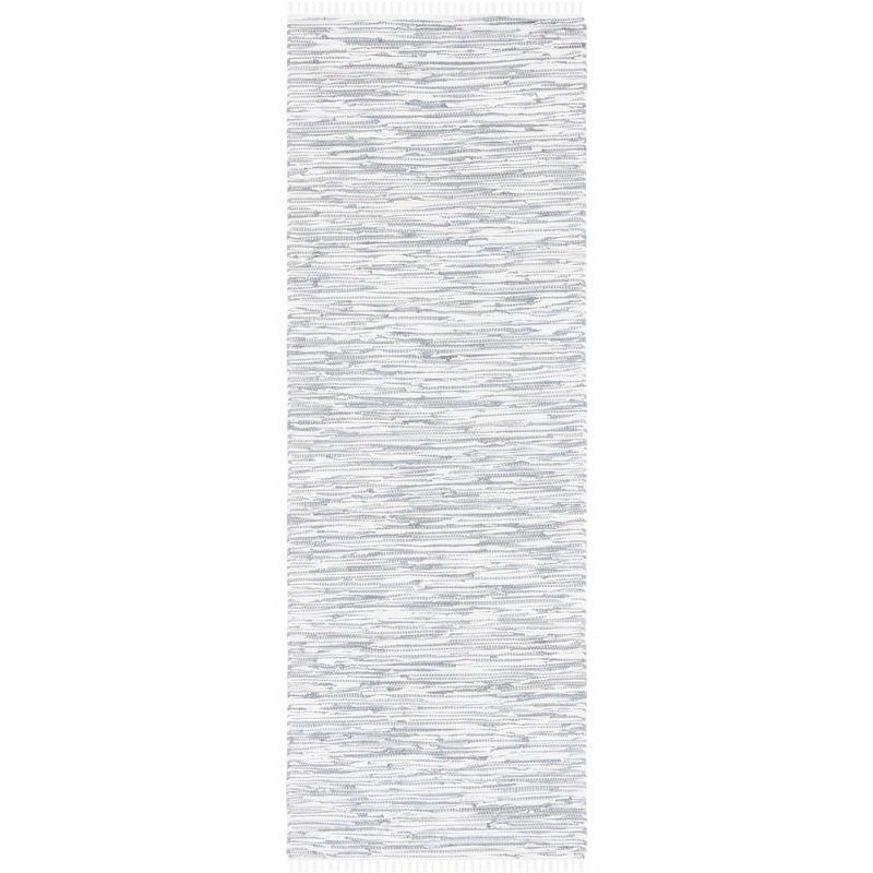 Montauk MTK753 Hand Woven Runner Rug - Silver - 2'3"x6' - Safavieh.