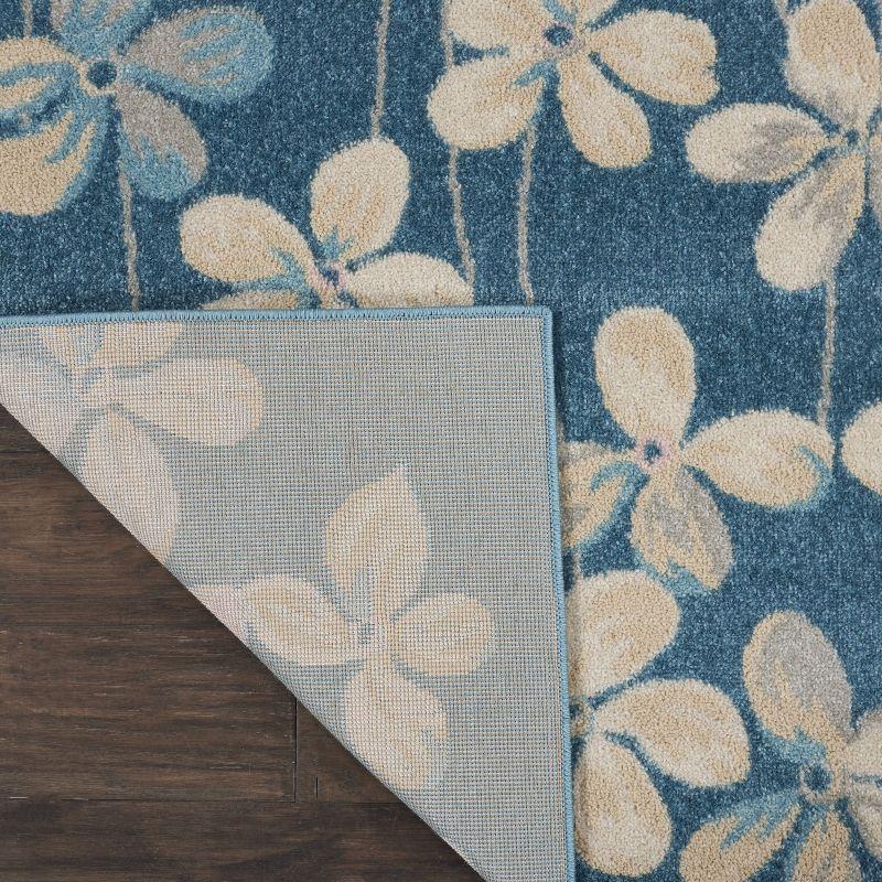 Nourison Tranquil Bohemian Botanical Bloom Area Rug