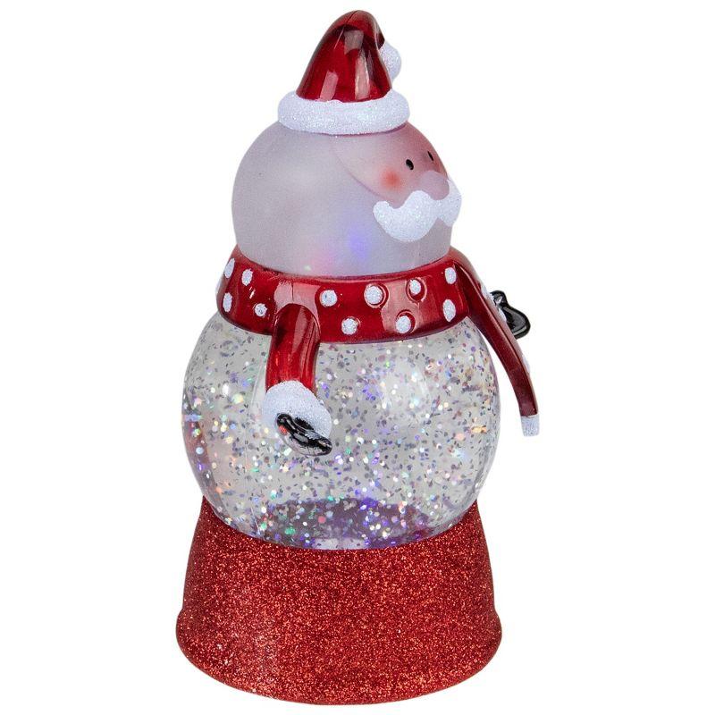 5.75 LED Lighted Santa Claus Christmas Snow Globe