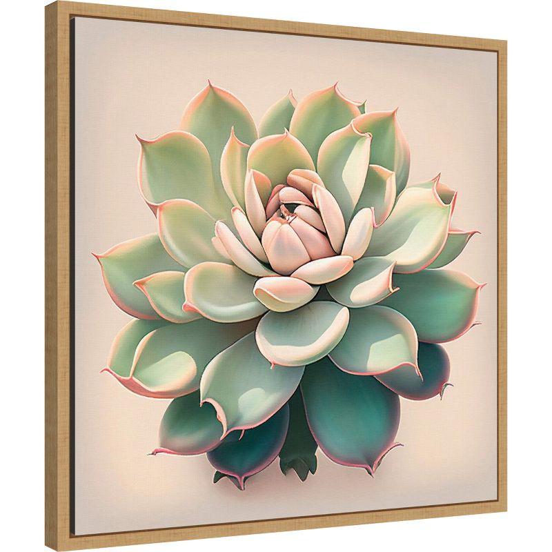 Amanti Art Echeveria Pulidinis by Incado Framed Canvas Wall Art