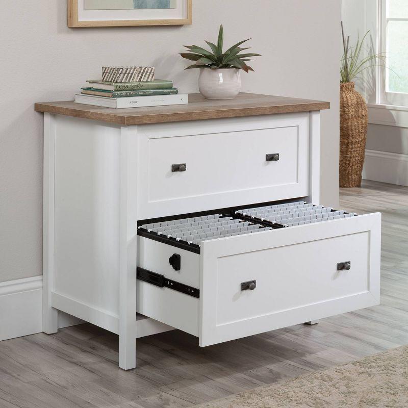 Sauder Cottage Road 2 Drawer Lateral File Cabinet White