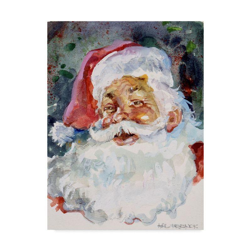 Trademark Fine Art Hal Frenck " Santa Face " by Hal Frenck