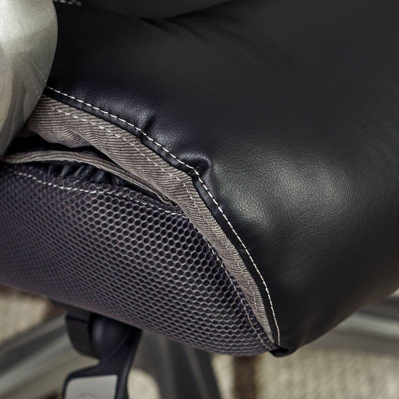 Serta Serta Baxter Big and Tall Smart Layers Executive Office Chair with Layered Body Pillows