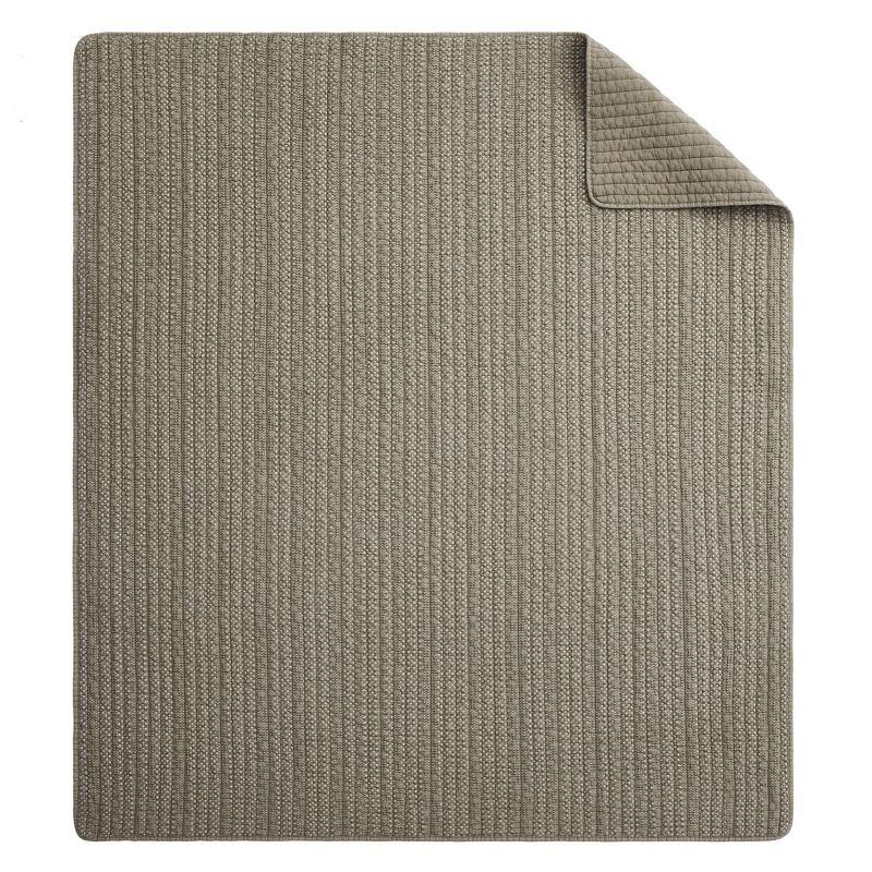 Loden Taupe Quilted Throw - Levtex Home