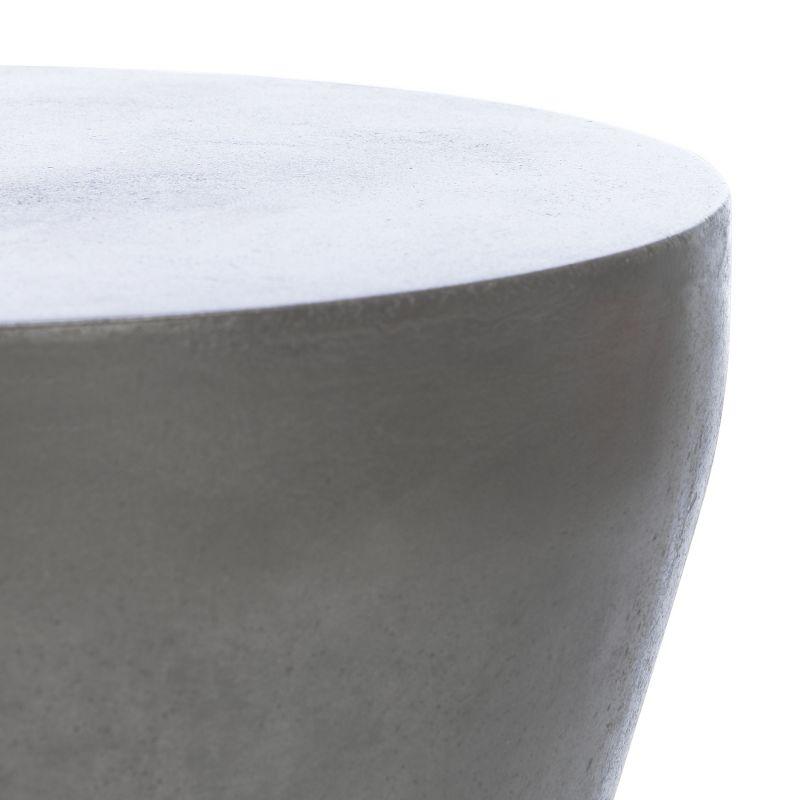 Torre Accent Stool - Indoor/Outdoor - VNN1001 - Gray - Safavieh