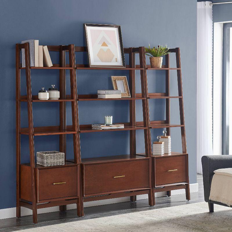 Stiles Wide Ladder Bookcase