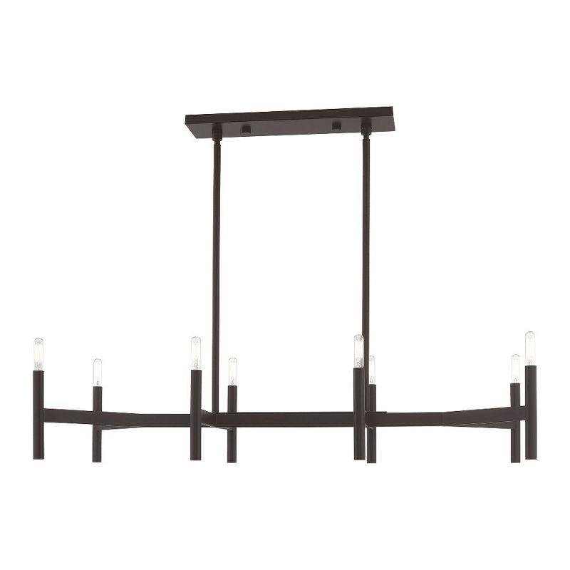 Livex Lighting Copenhagen 8 - Light Chandelier in  Bronze
