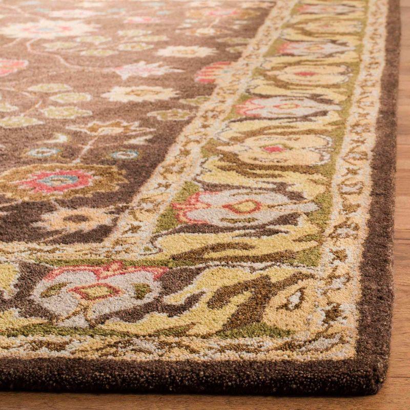 Anatolia AN562 Hand Tufted Indoor Area Rug - Brown/Gold - 9'x12' - Safavieh