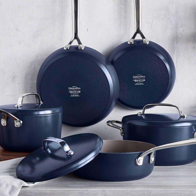 GreenPan GP5 Colors Healthy Ceramic Nonstick 15-Piece Cookware Set