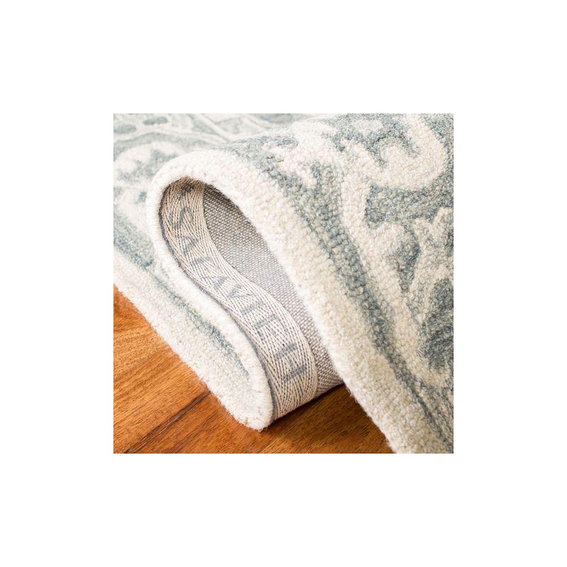 Aspen APN122 Hand Tufted Accent Rug - Grey/Light Grey - 2'x3' - Safavieh.