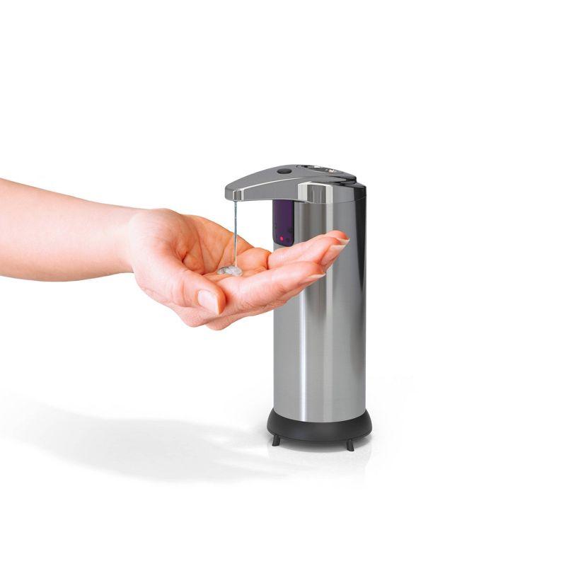 8 oz Silver Touchless Automatic Soap Dispenser